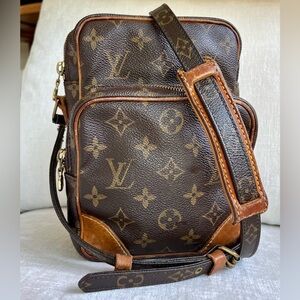 Louis Vuitton Monogram Brown Canvas Amazone Crossbody Bag